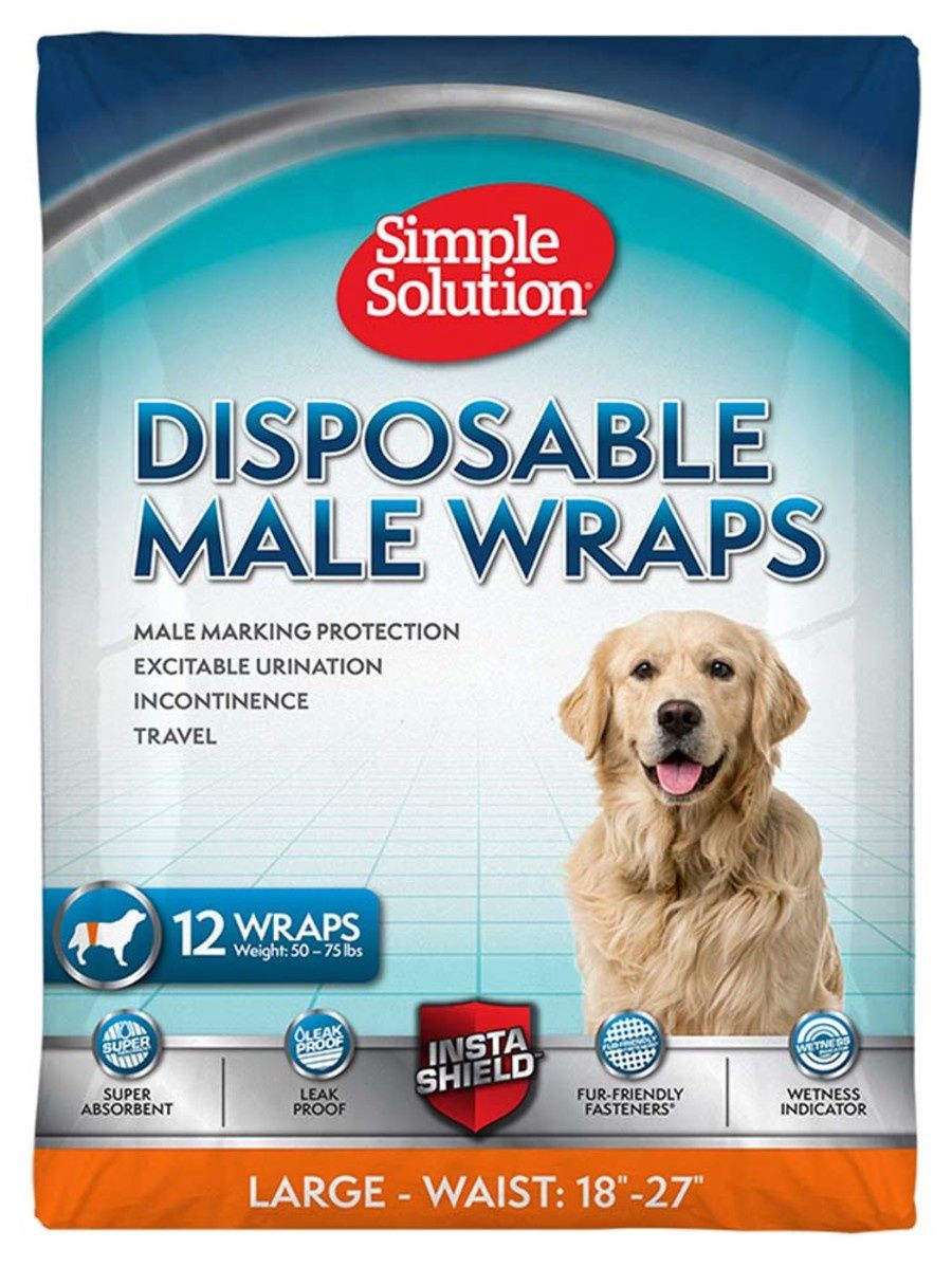 Simple Solution Disposable Male Wrap, Size: Large