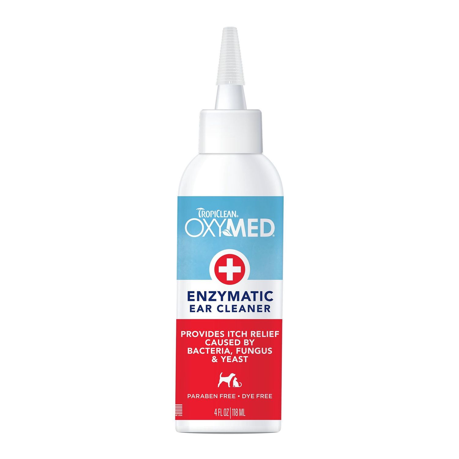 Tropiclean OxyMed Enzymatic Ear Clearner, 4oz