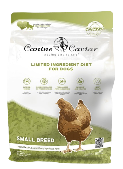 Canine Caviar Small Breed - Chicken &amp; Oats, Size: 4.4lb