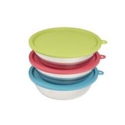 Messy Mutts Bowl with Lid, Size: Large
