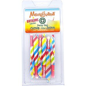 Meowijuana Birthjays™ Party Size Catnip Joints