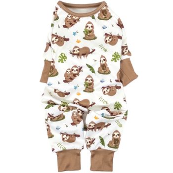 DD Soft Dog Pajamas - Sloth