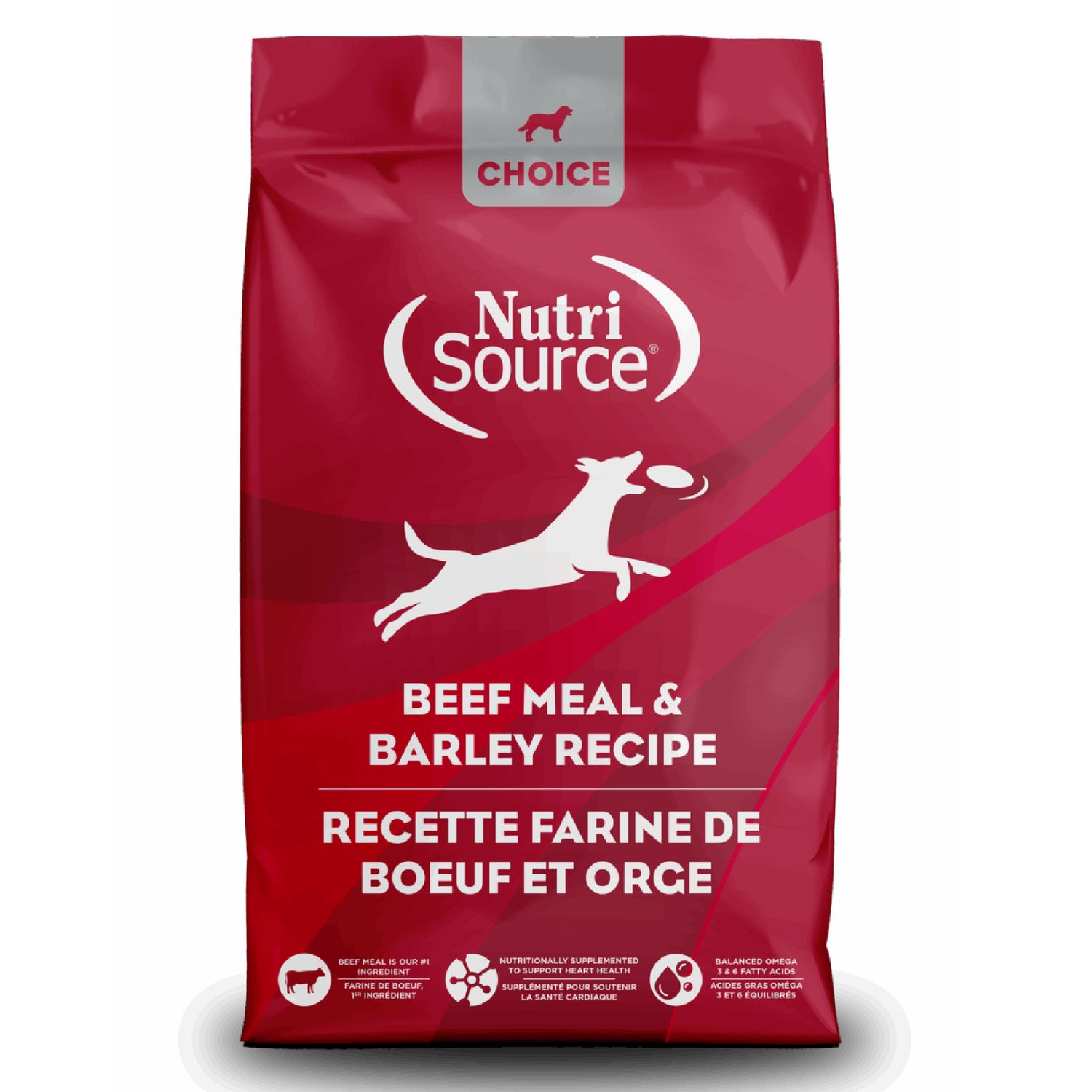Nutrisource Choice, Beef &amp; Barley, Size: 5lb