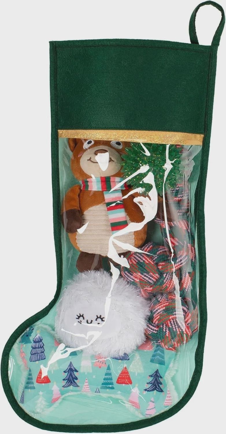 Fringe Happy Pawlidays Stocking