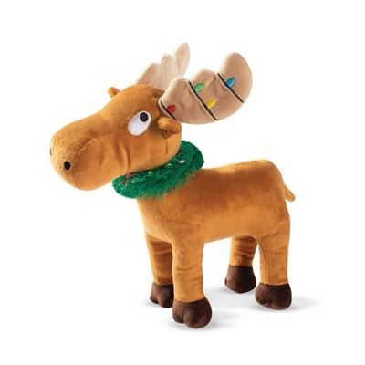 PetShop Merry Chrismoose-Plush Dog Toy
