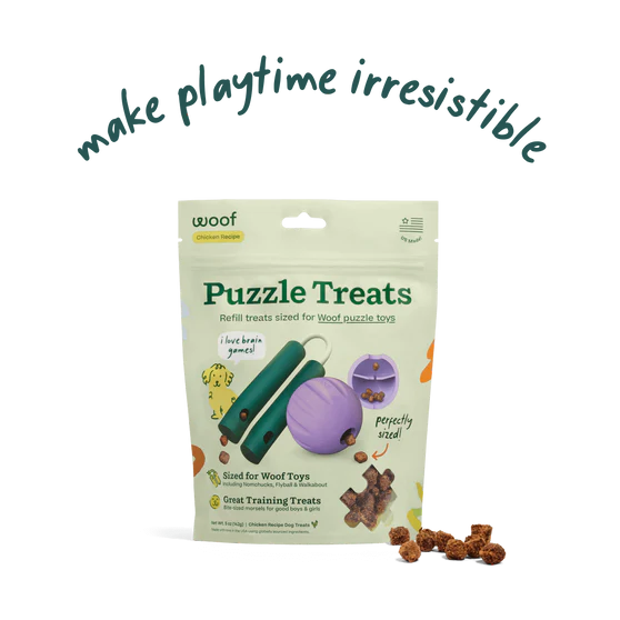 Woof Puzzle Treats, Size: 5oz