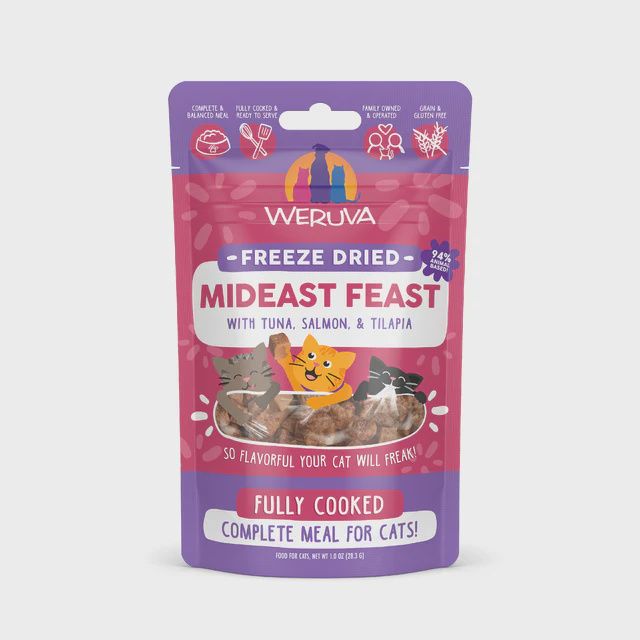 Weruva Cat Freeze-Dried, Mideast Feast, Size: 1oz