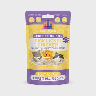 Weruva Cat Freeze-Dried, Paw Lickin&#39; Chicken