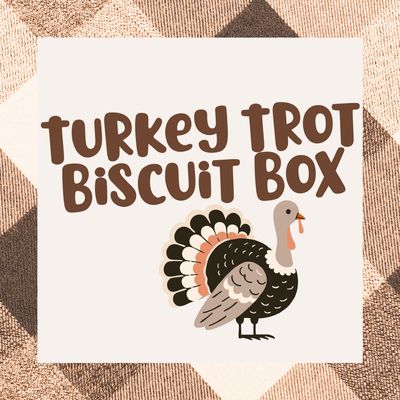 Turkey Trot Biscuit Box