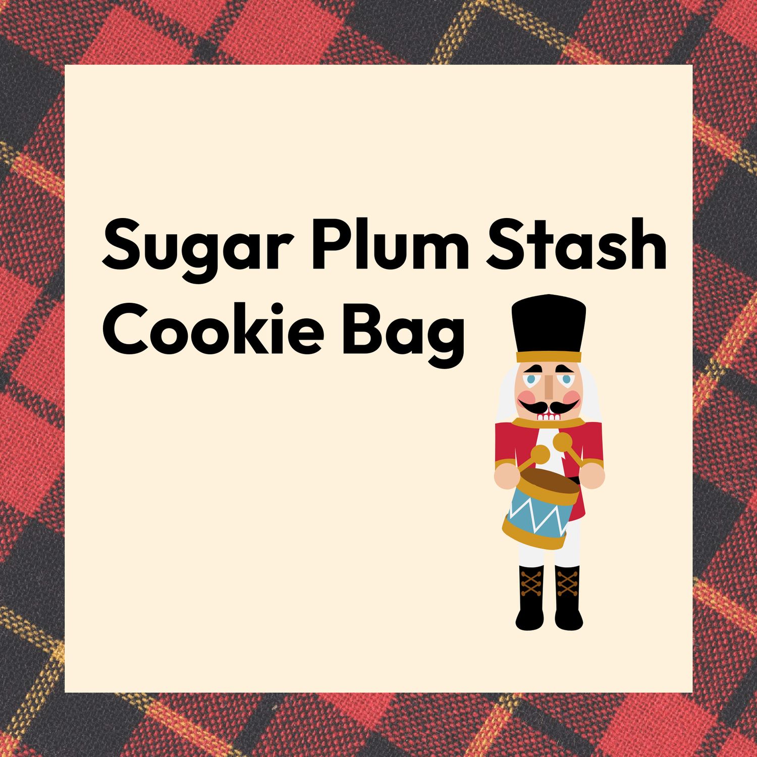 Sugar Plum Stash Bag