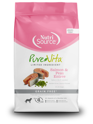 Pure Vita Limited Ingredient Dog - Salmon &amp; Peas