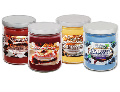 Pet Odor Exterminator Candle - Warm &amp; Cozy Collection