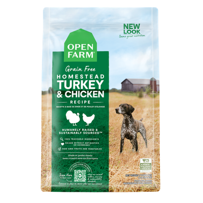 Open Farm Grain Free, Homestead Turkey &amp; Chicken