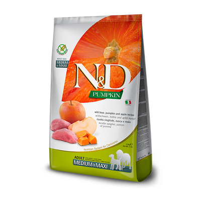 Farmina N&amp;D Pumpkin Adult: Boar &amp; Apple, Medium &amp; Maxi