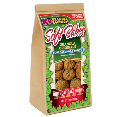 K9 Granola Soft Bakes - Birthday Cake, 12oz
