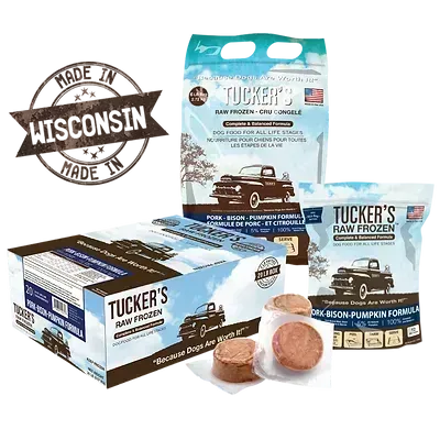 Tucker's Raw Frozen, Pork, Bison &amp; Pumpkin