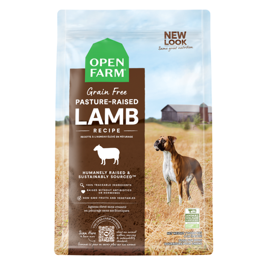 Open Farm Grain Free, Pasture-Raised Lamb, Size: 11lb