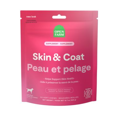 Open Farm Supplements - Skin &amp; Coat, 90ct