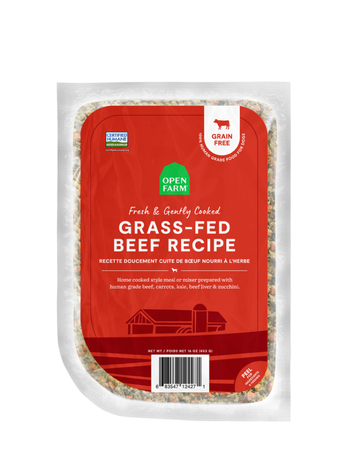 Open Farm Gently Cooked, Recipe: Beef, Size: 16oz