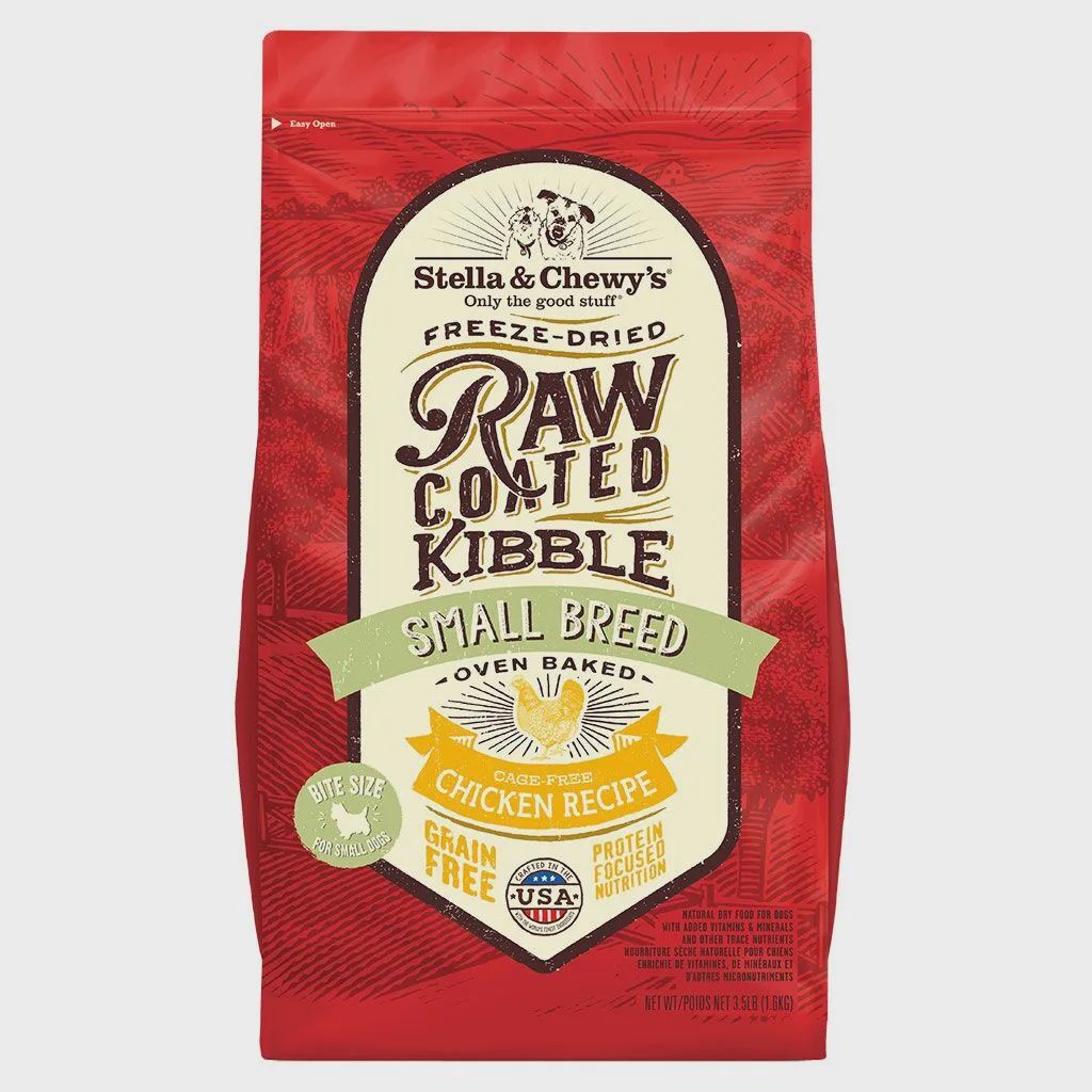 Stella &amp; Chewy's Raw Coated - Small Breed, Grain Free Cage-Free Chicken, Size: 10lb