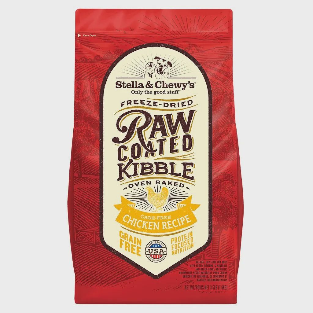 Stella &amp; Chewy's Raw Coated - Grain Free Cage-Free Chicken, Size: 10lb