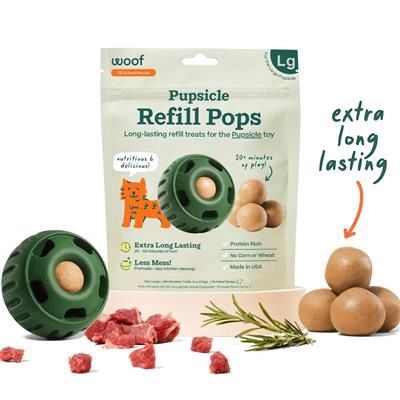Pupsicle Pops, Flavor: Beef &amp; Peanut Butter, Size: Small (6oz)