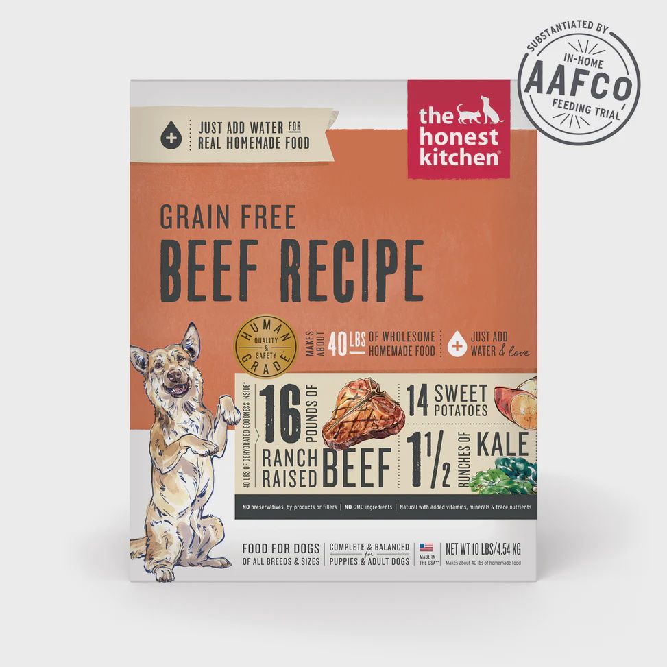 THK Grain Free Dehydrated Mix, Recipe: Beef, Size: 10lb