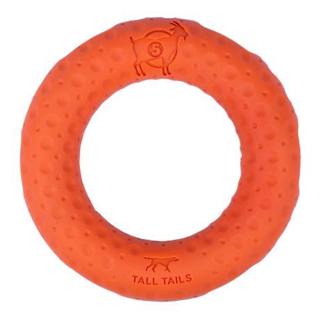 Tall Tails Goat Sport Ring, Color/Size: Orange, 5"