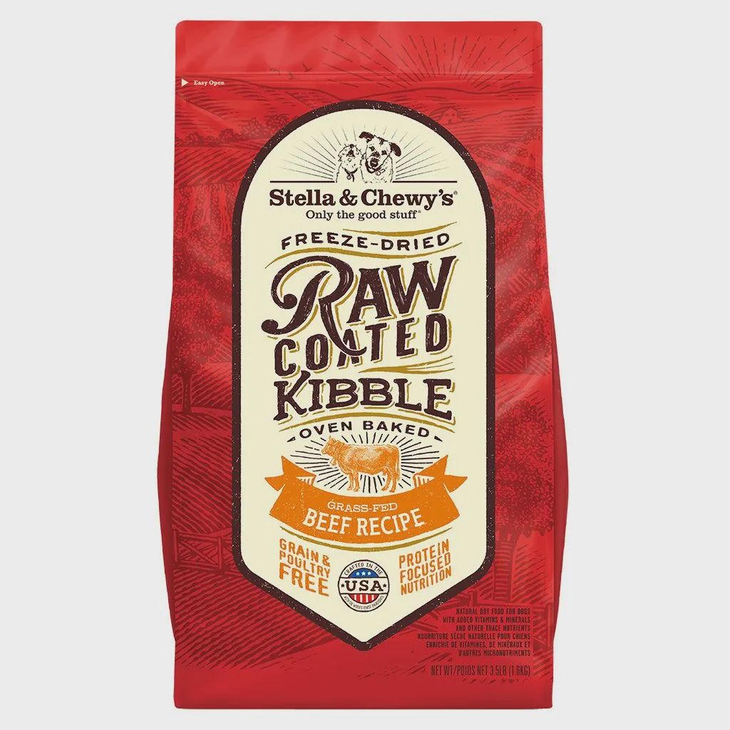 Stella &amp; Chewy's Raw Coated - Grain Free Grass-Fed Beef, Size: 10lb