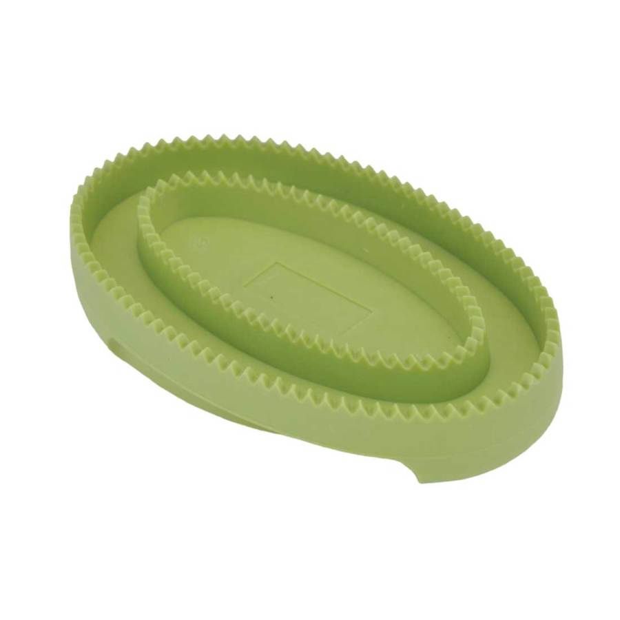 Safari Curry Brush, Option: Comfort Grip (5"x3")