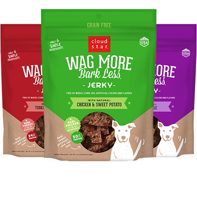 Wag More Bark Less Jerky, 10oz