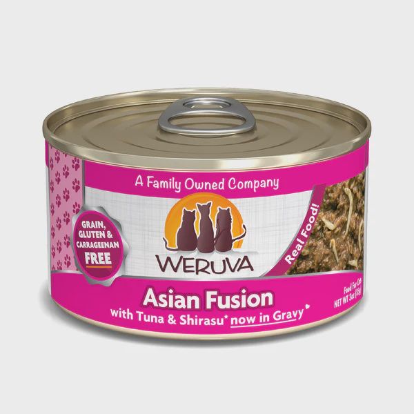 Weruva Classic Cat Can, Recipe: Asian Fusion, Size: 3oz