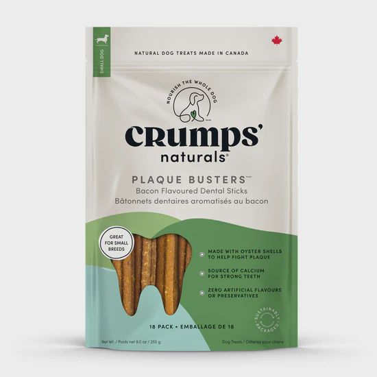 Crumps Naturals Plaque Busters, 7" (10pk), Flavor: Bacon