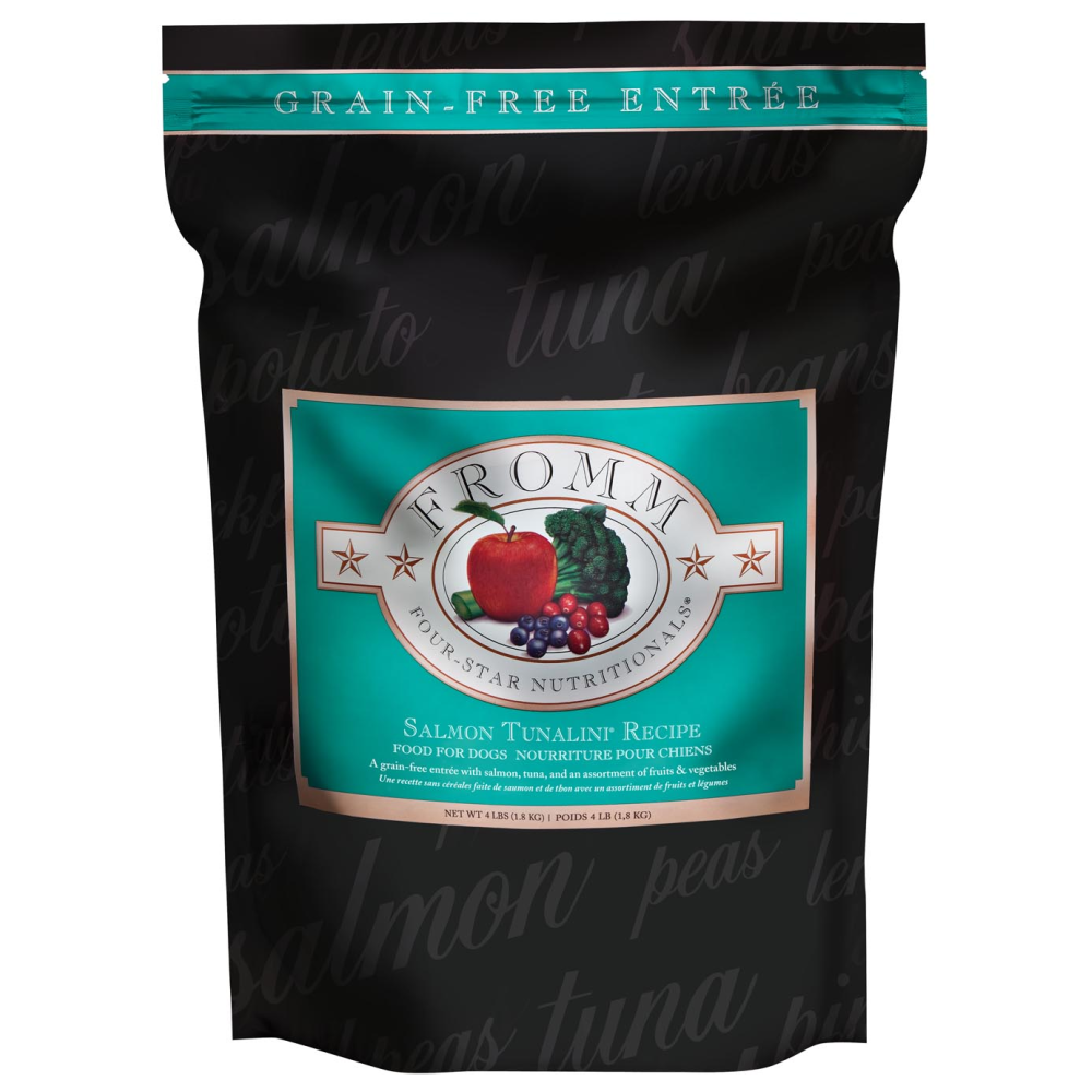 Fromm Four-Star Dog Food - Salmon Tunalini, Size: 4lb