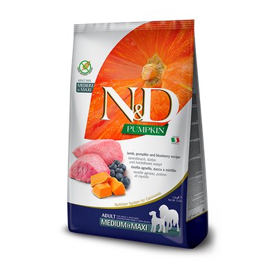 Farmina N&amp;D Pumpkin Adult: Lamb &amp; Blueberry, Medium &amp; Maxi