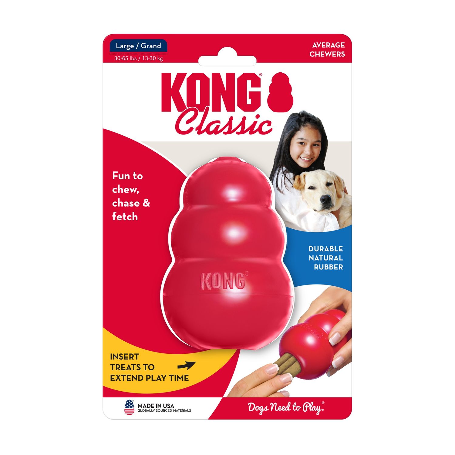 KONG Classic, Size: Large