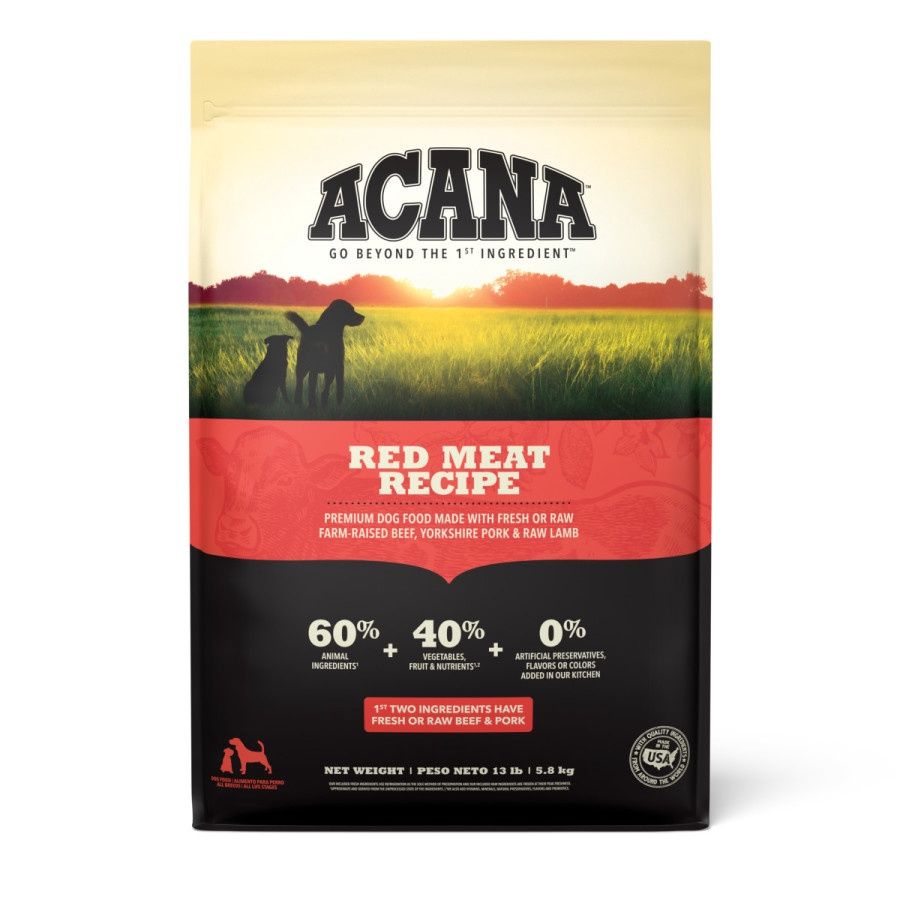 Acana Dog - Red Meat Recipe, Size: 13lb