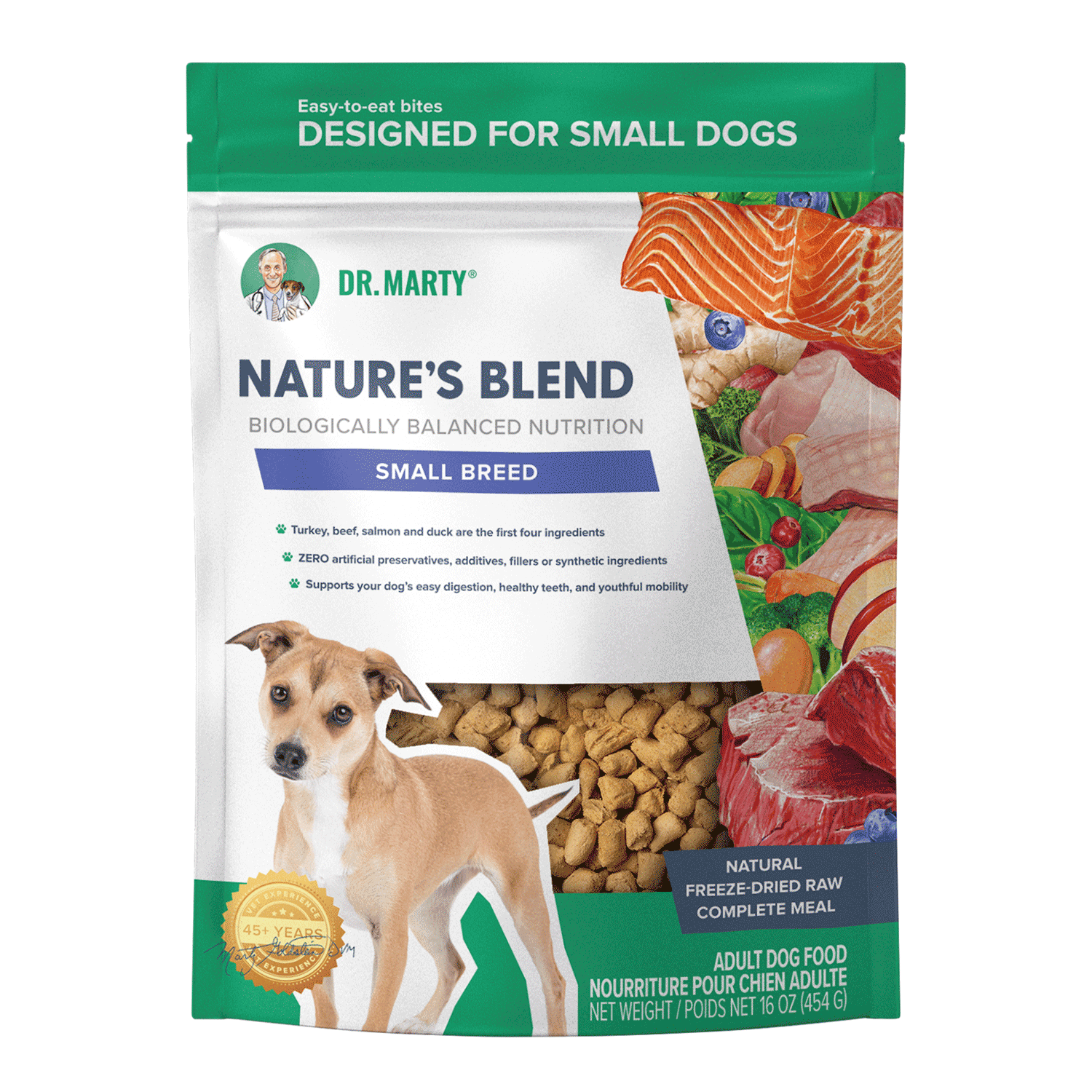 Dr Marty Nature's Blend - Small Breed, Size: 16oz