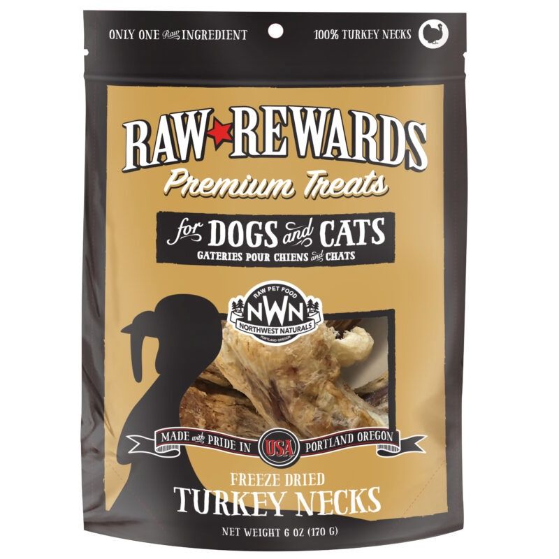 NWN Freeze-Dried Necks, Protein: Turkey, 6oz
