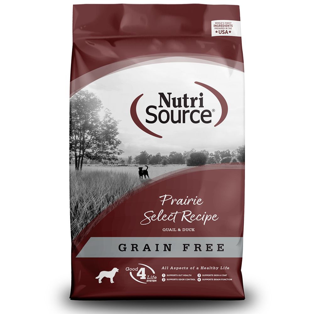 Nutrisource Grain Free, Prairie Select, Size: 26lb