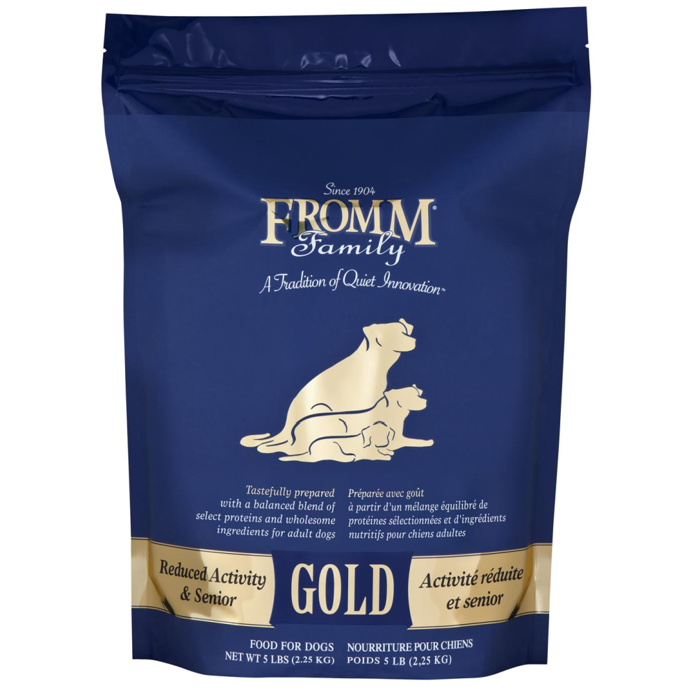 Fromm Gold Dog Food - Reduced Activity &amp; Senior, Size: 5lb