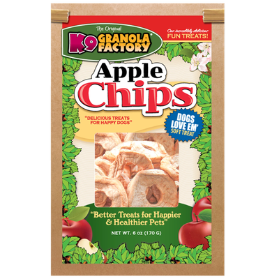 K9 Granola Apple Chips, 8oz