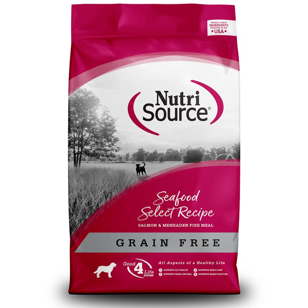 Nutrisource Grain Free, Seafood Select, Size: 26lb