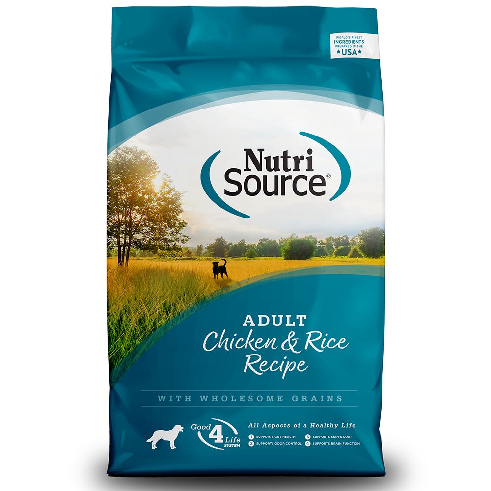 Nutrisource Adult, Chicken &amp; Rice, Size: 26lb