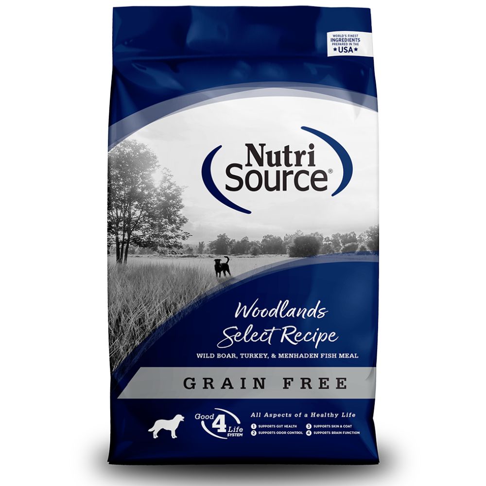 Nutrisource Grain Free Woodlands Select, Size: 26lb
