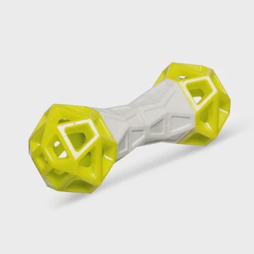 Messy Mutts Toy - Flex n Squeak, Color: Green, Size: 7"