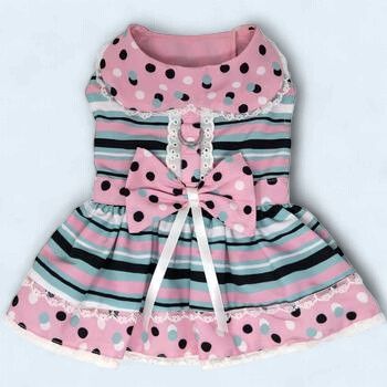 DD Dots &amp; Stripes Harness Dress