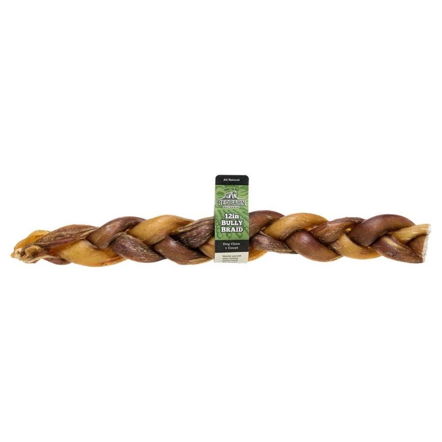 Redbarn Braided Bully Sticks, Size: 12"