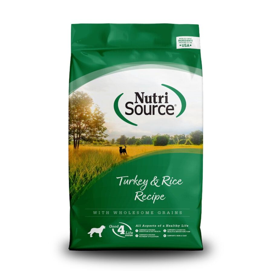 Nutrisource Adult, Turkey &amp; Rice, Size: 26lb