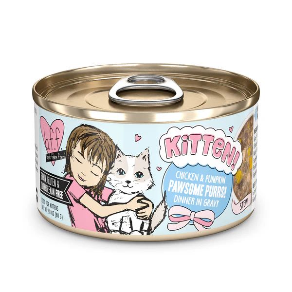 Weruva BFF Kitten, 2.8oz, Recipe: Pawsome Purrs!